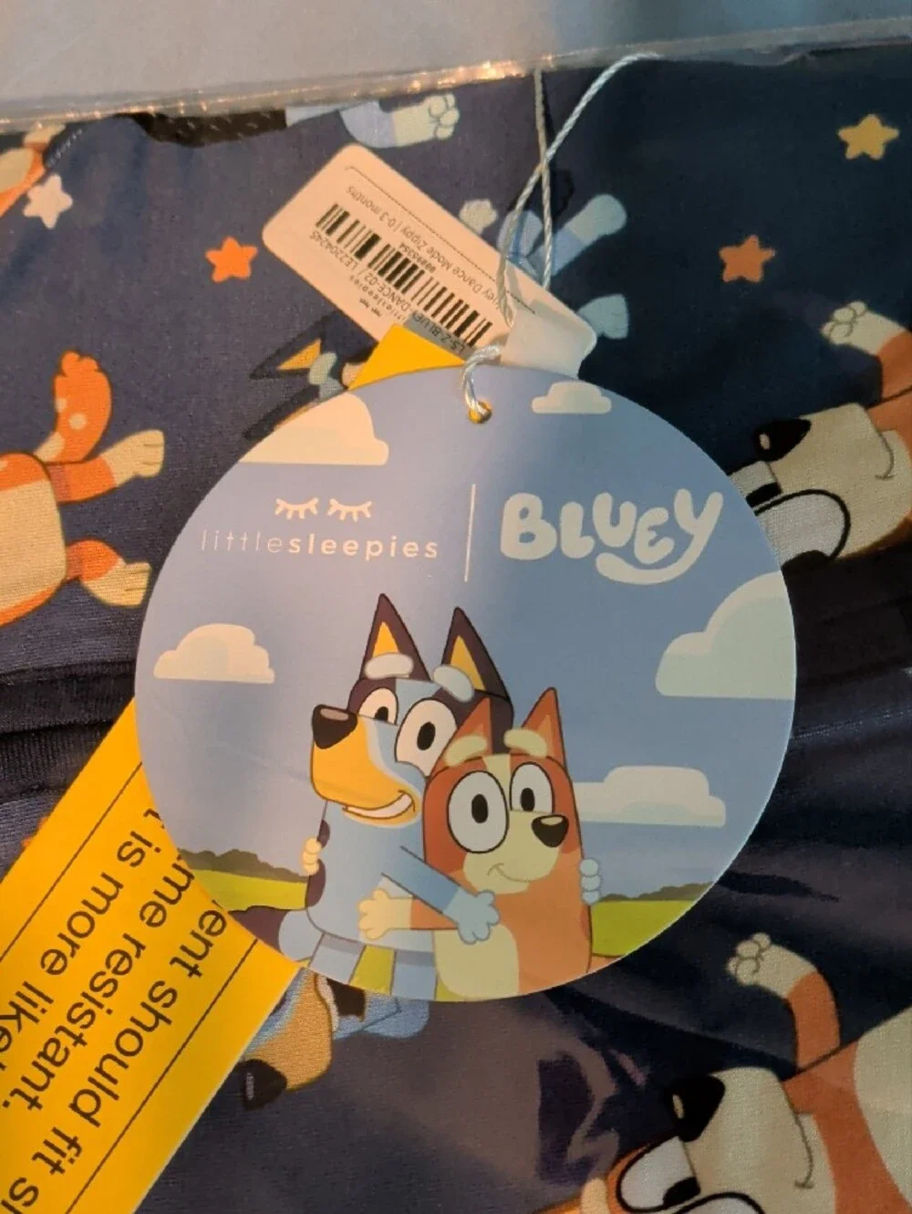 Little Sleepies Bluey Zipper PJs